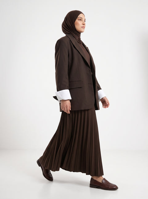 Blazer Oversize - Brown — AÏKARA Paris