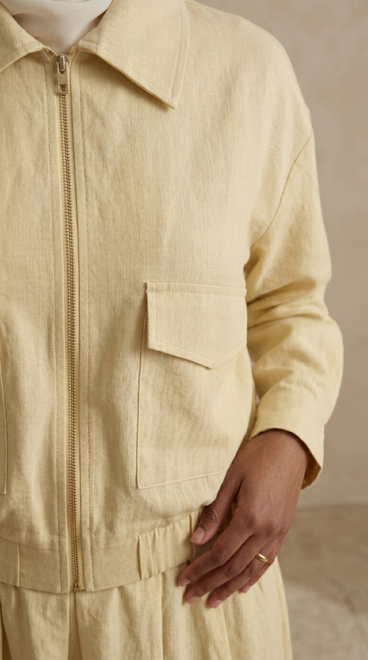 AÏKARA Paris — Ensemble Ensemble Mada Jaune Pâle — vue 1/4