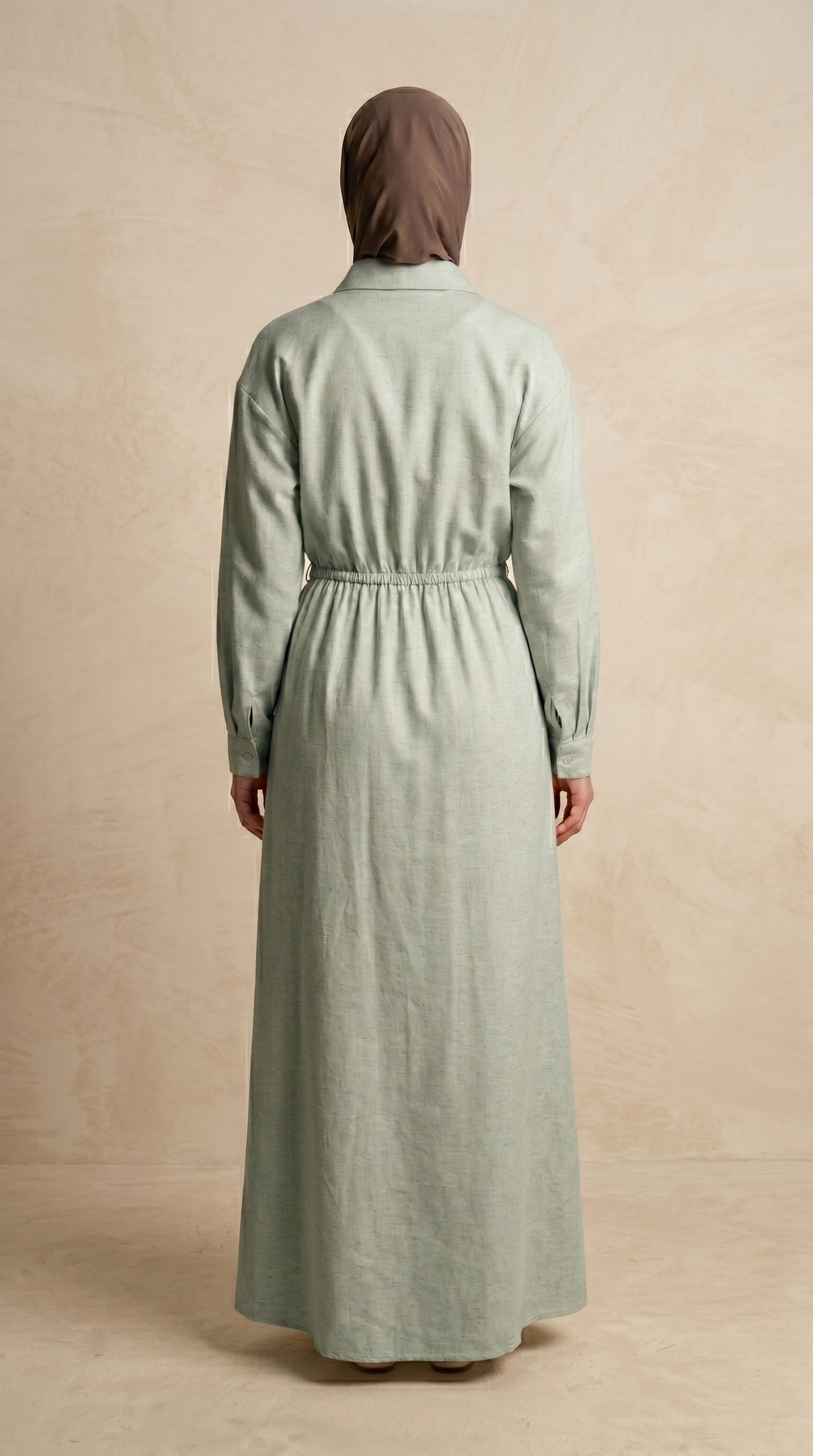 AÏKARA Paris — Robe Robe Lily Céladon — vue 3/5