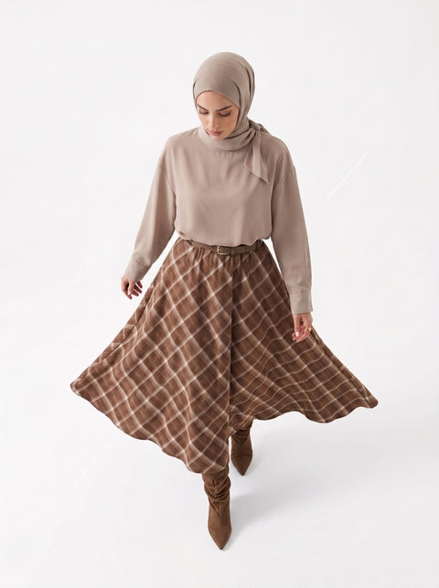 Jupe Terra - Beige — vue 4