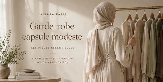 Garde-robe capsule modeste : les pièces essentielles