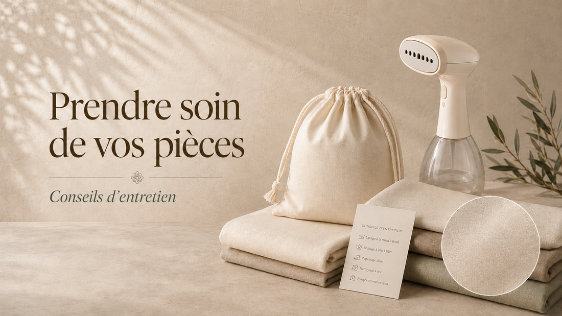 Prendre soin de vos pièces
