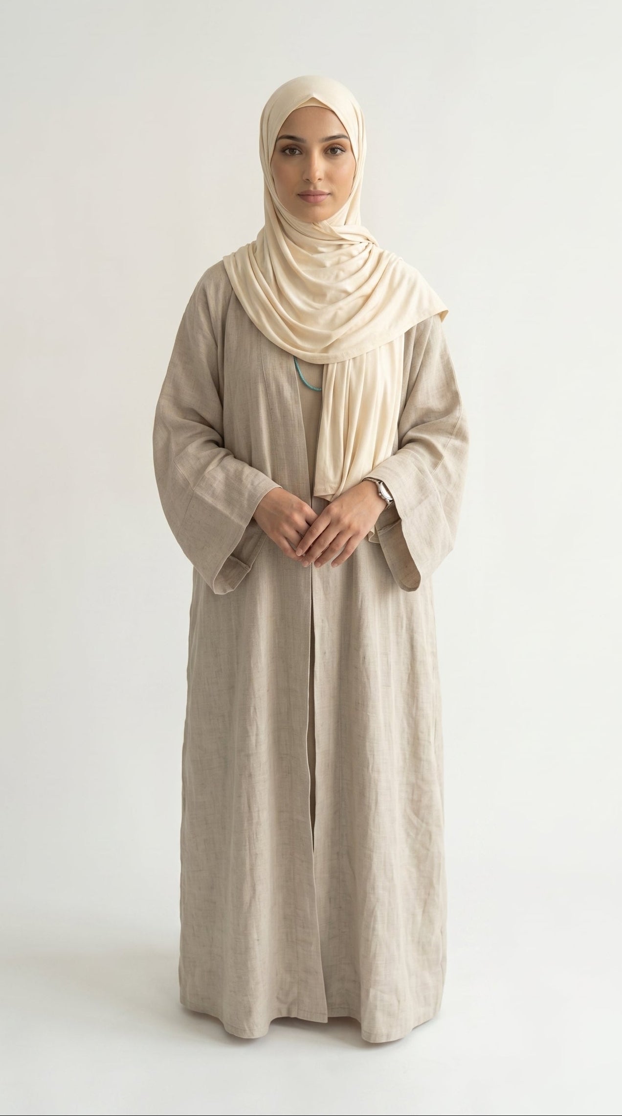 Hijab Jersey Bamboo - Vanille
