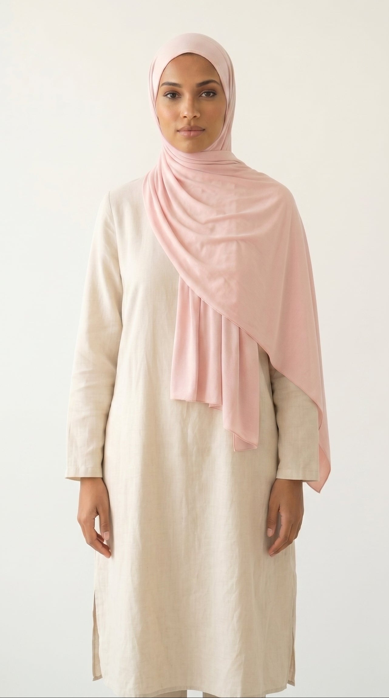Hijab Air Soft - Rose Tendre