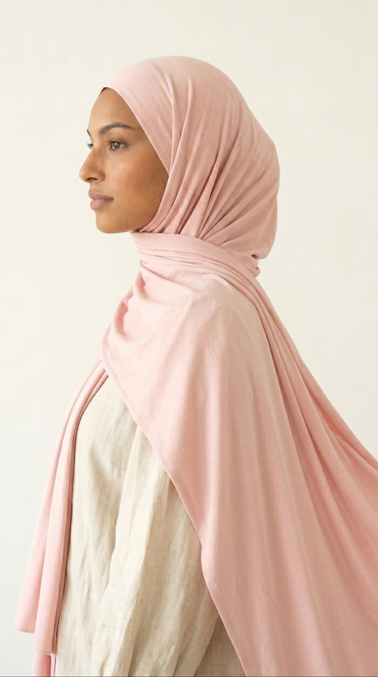 Hijab Air Soft - Rose Tendre