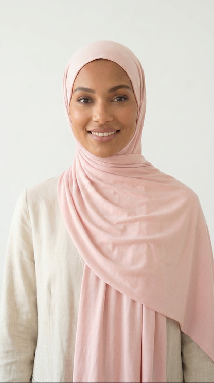 Hijab Air Soft - Rose Tendre