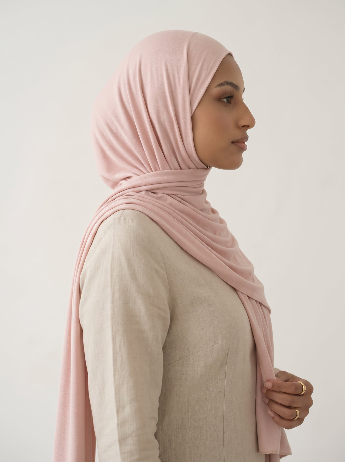 Hijab Air Soft Rose Tendre, vue 4 sur 4