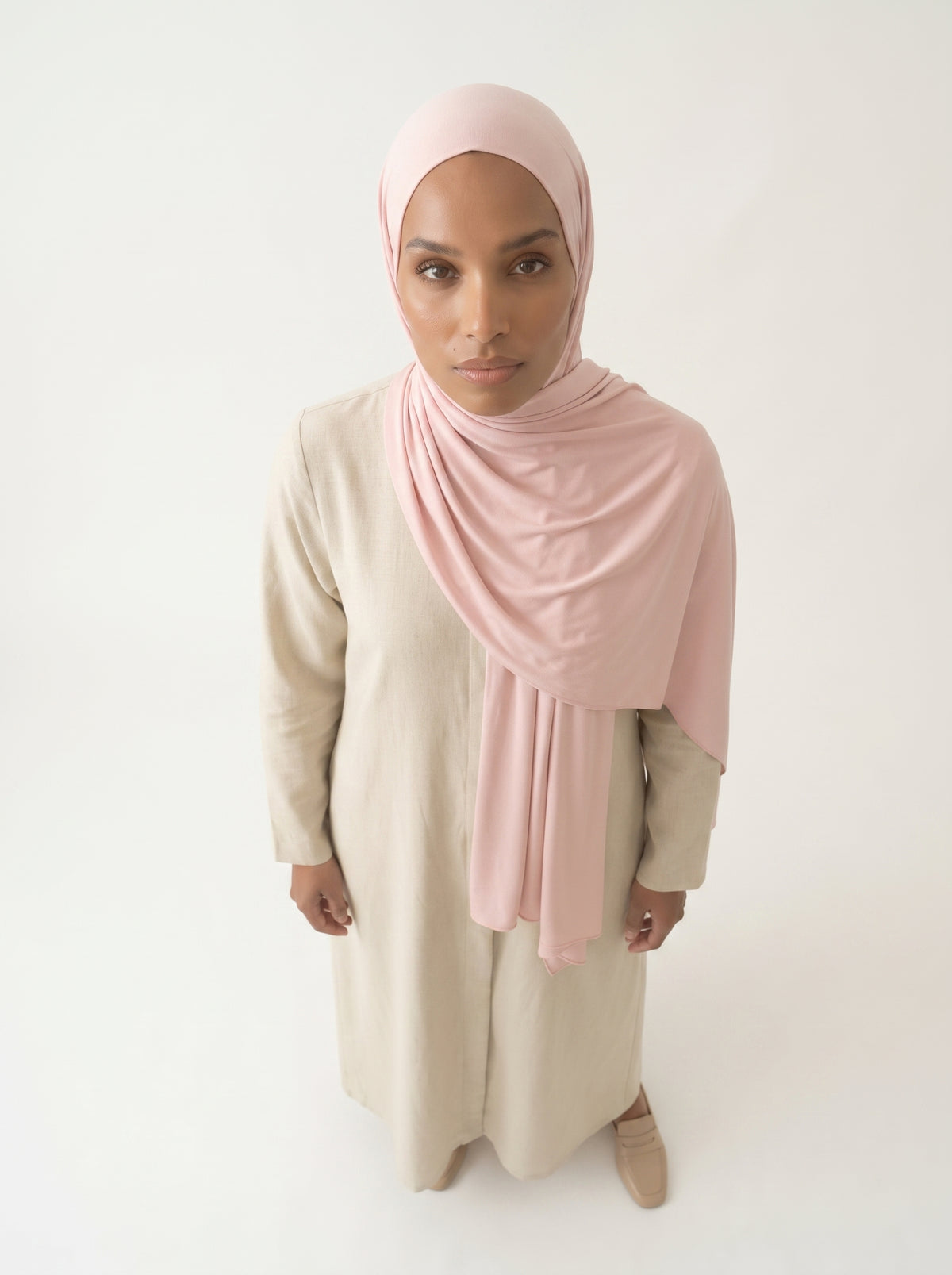 Hijab Air Soft Rose Tendre, vue 2 sur 4