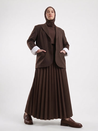 Blazer Oversize - Brown — vue 5