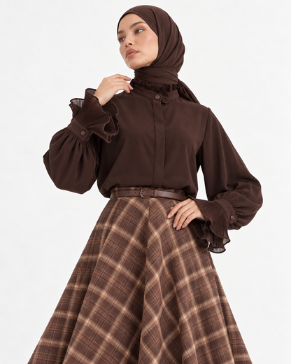 Chemise Dahlia - Coffee
