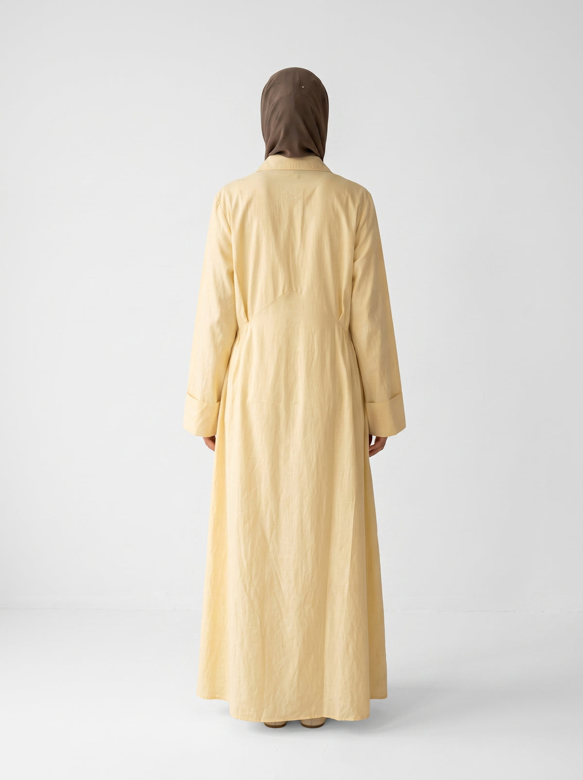 Robe Daisy Jaune Pastel, vue 4 sur 4