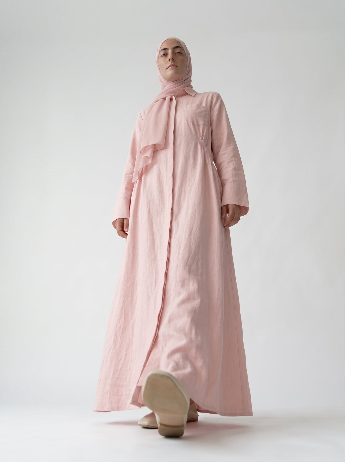Robe Daisy Rose Blush, vue 2 sur 4
