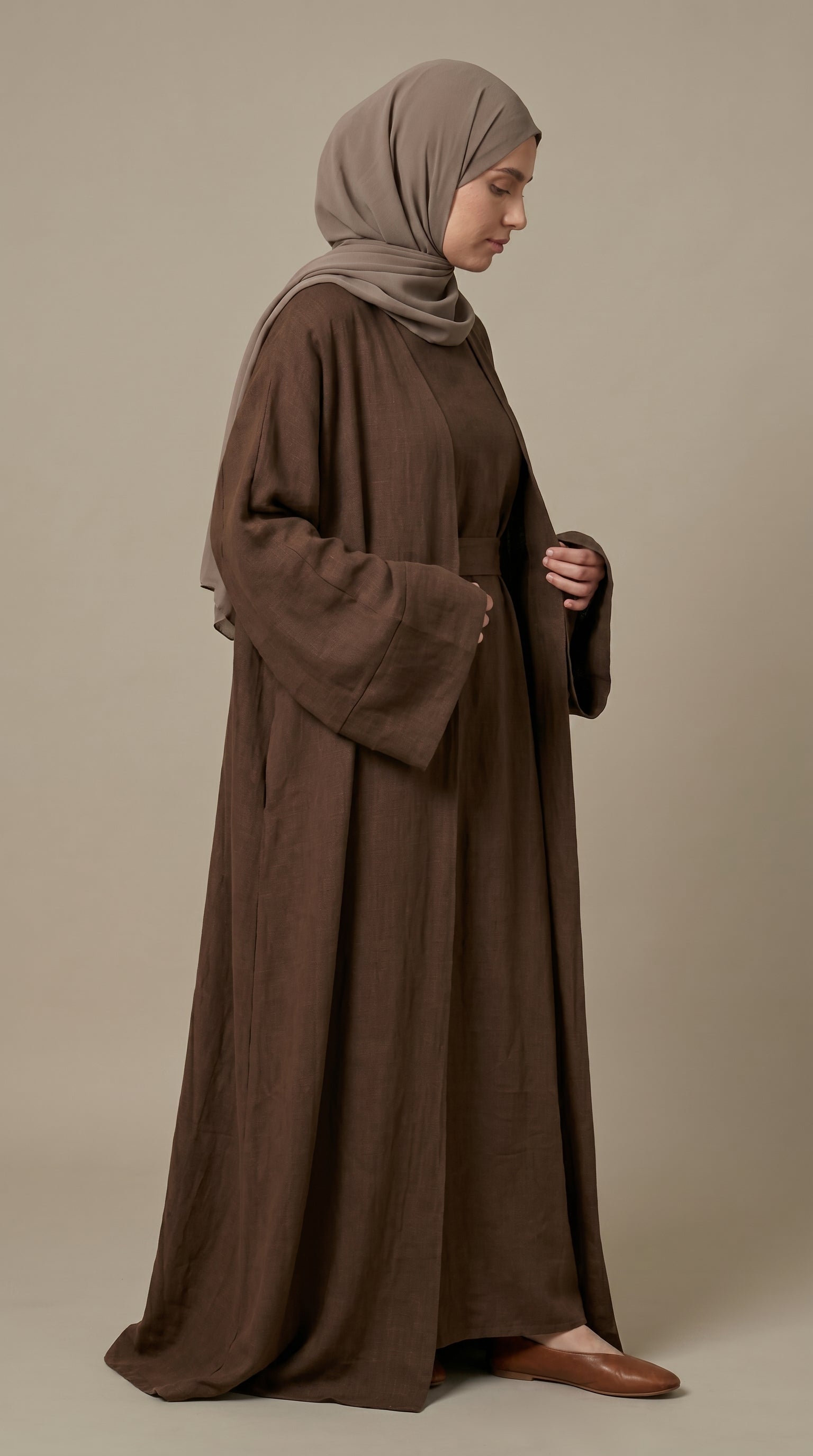 Abaya Dune Coffee — AÏKARA Paris