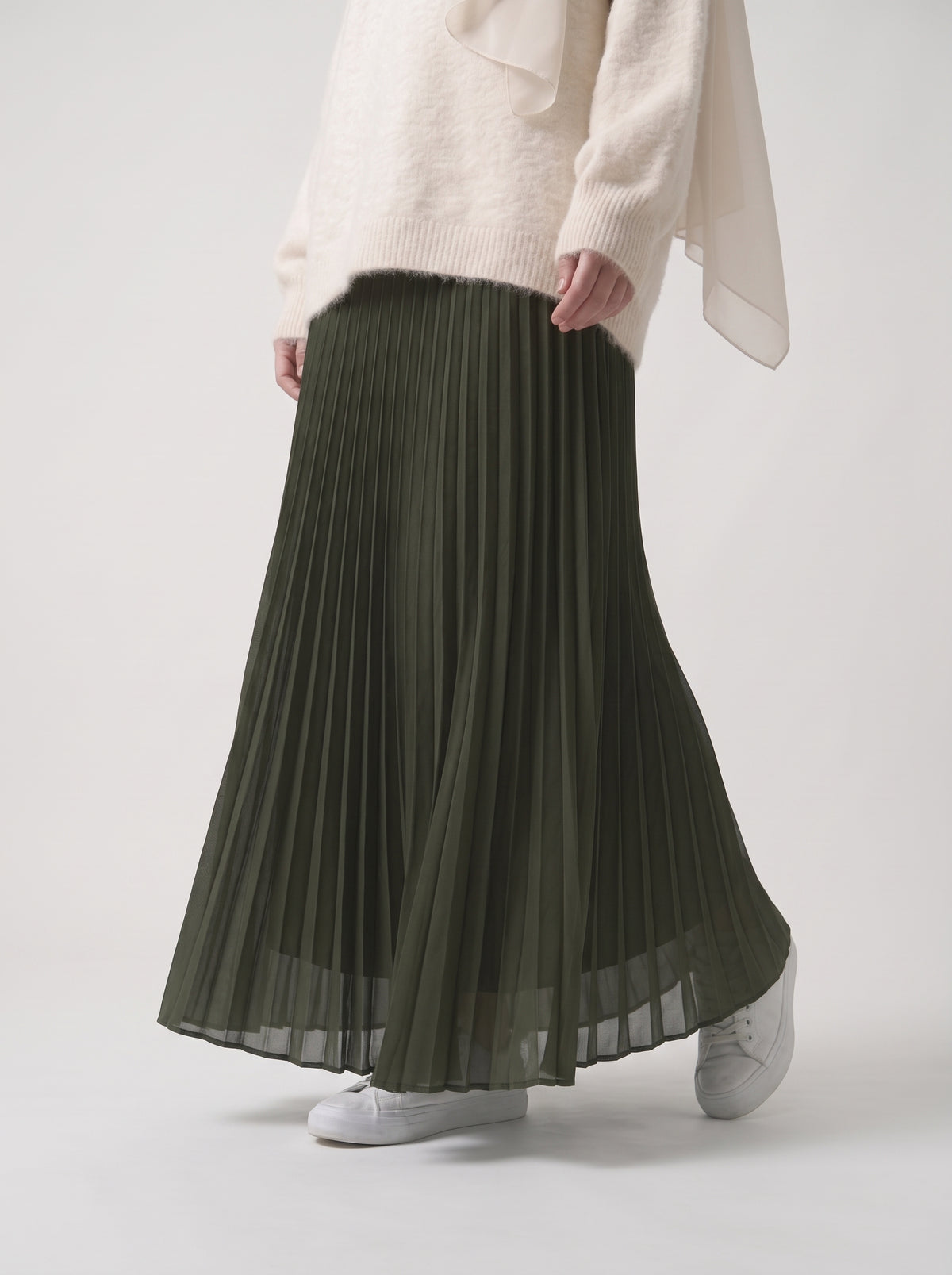 Jupe Pleated - Forest Kaki