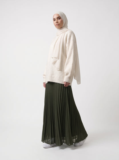 Pull Mira - Cream White