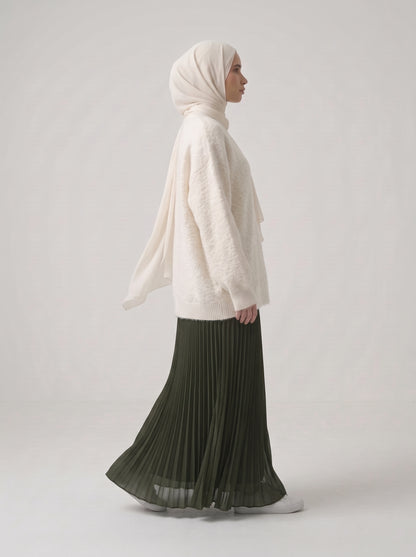 Jupe Pleated - Forest Kaki
