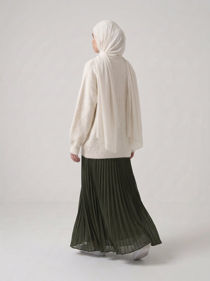Jupe Pleated - Forest Kaki