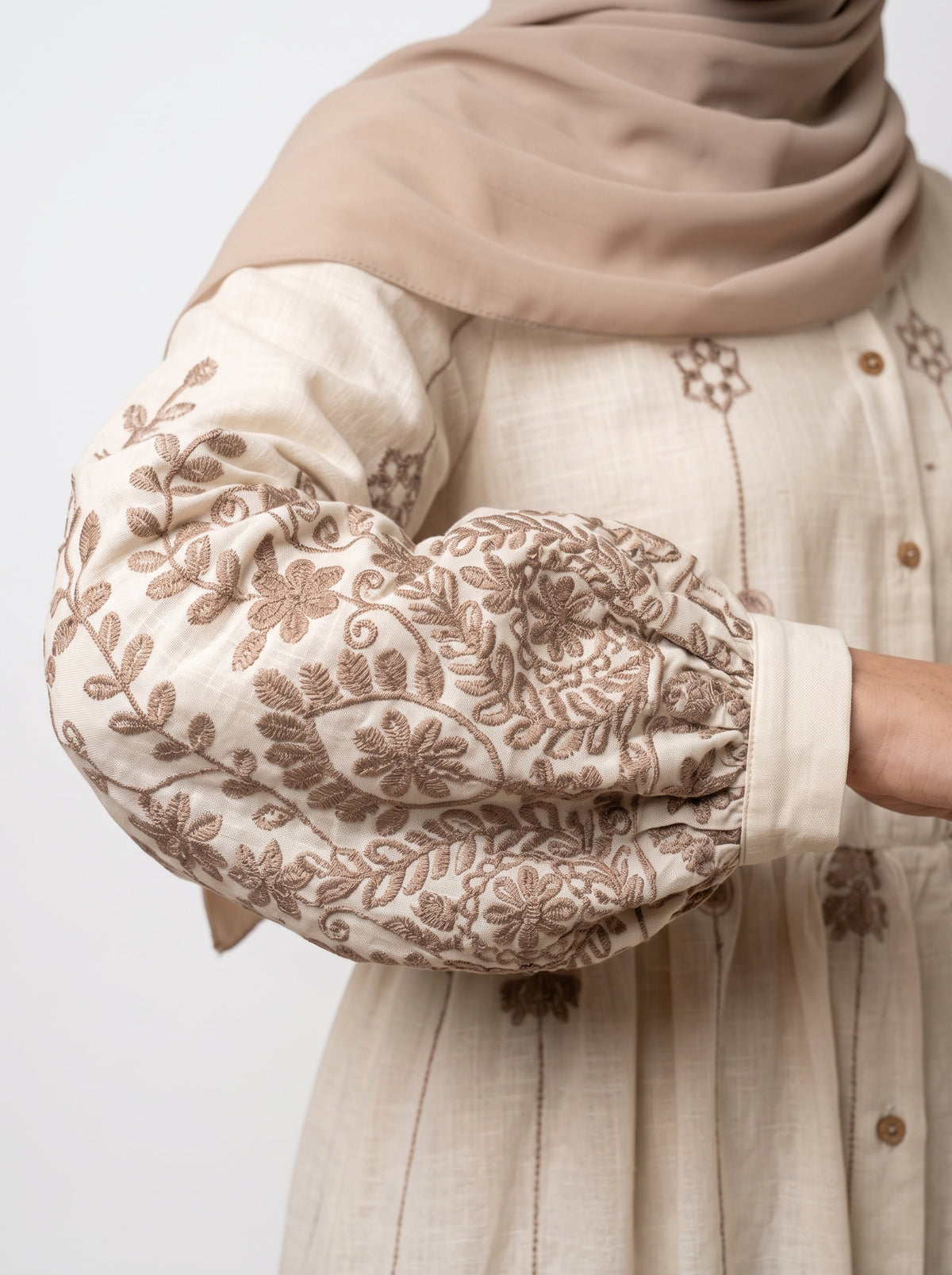 Robe Jasmine Ivoire, vue 3 sur 4