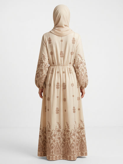 Robe Jasmine Ivoire, vue 4 sur 4