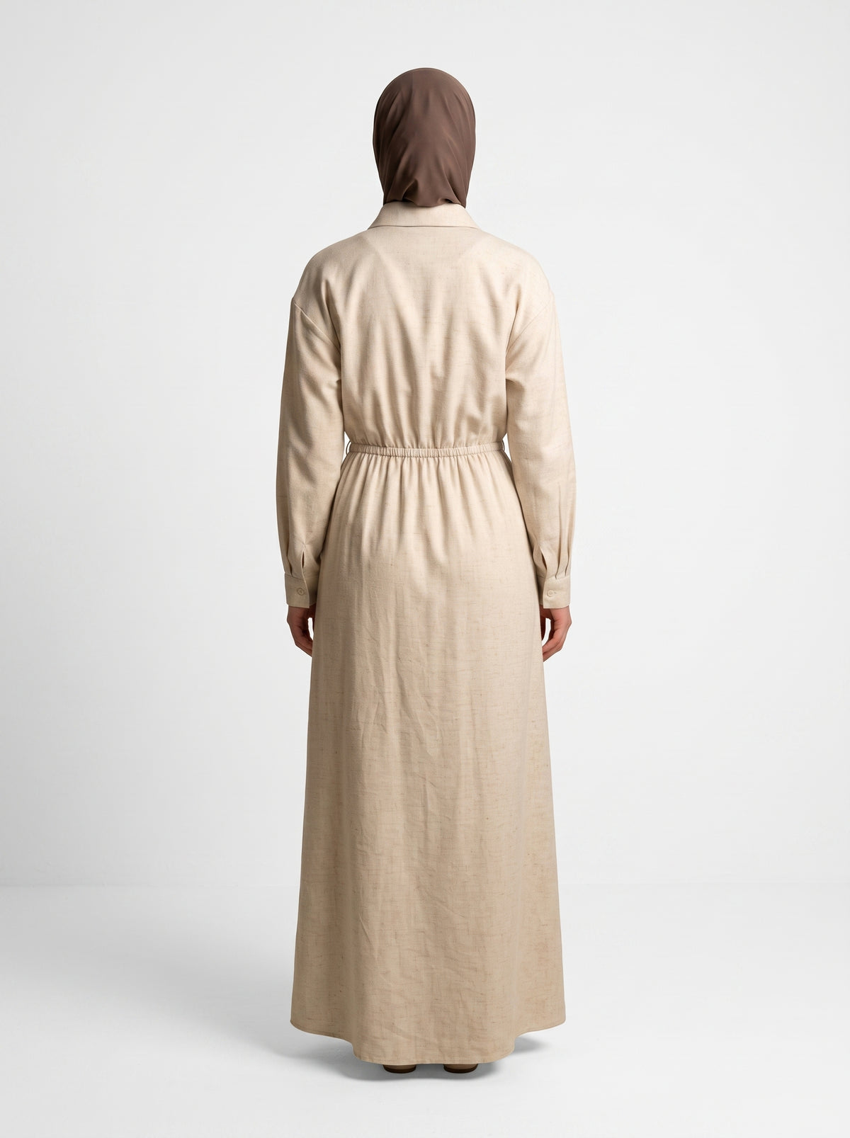 Robe Lily Crème, vue 4 sur 5