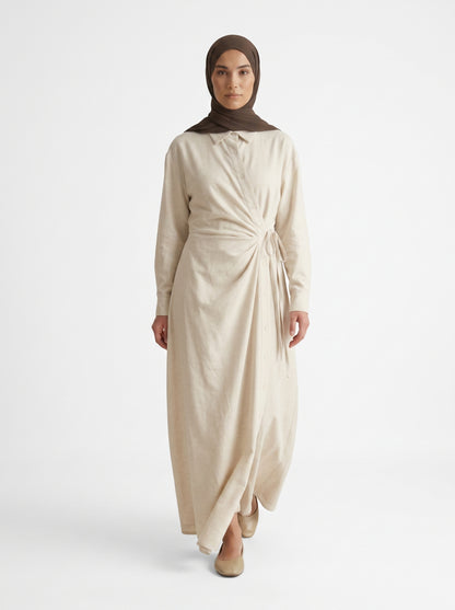 Robe Lily Crème, vue 5 sur 5