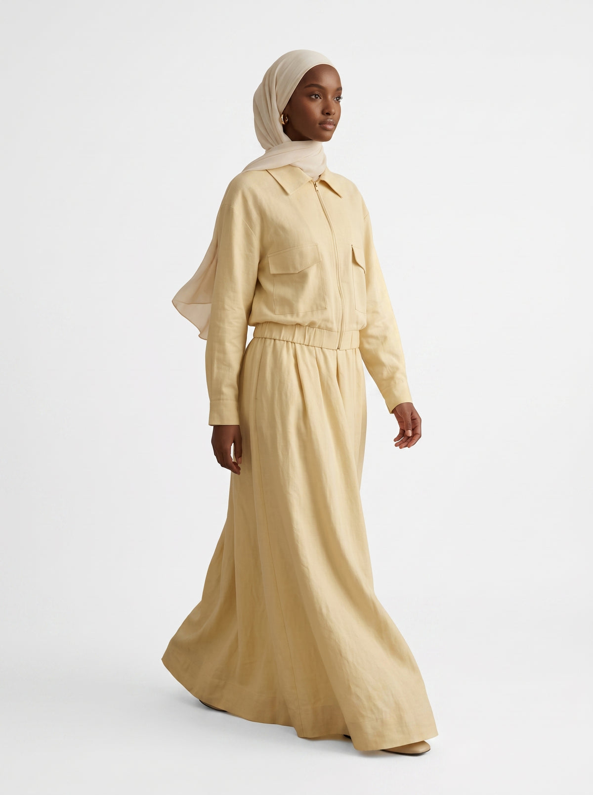 Ensemble Mada Jaune Pâle, vue 5 sur 5