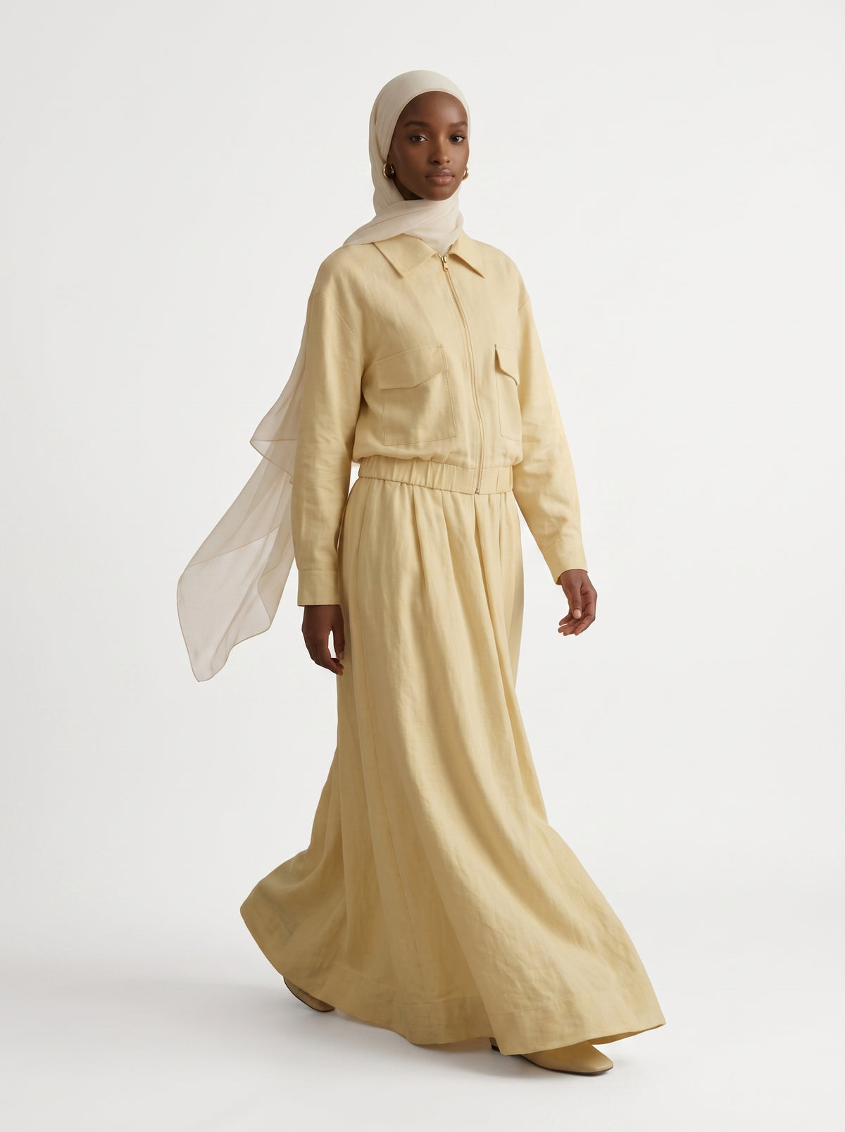 Ensemble Mada Jaune Pâle, vue 2 sur 5