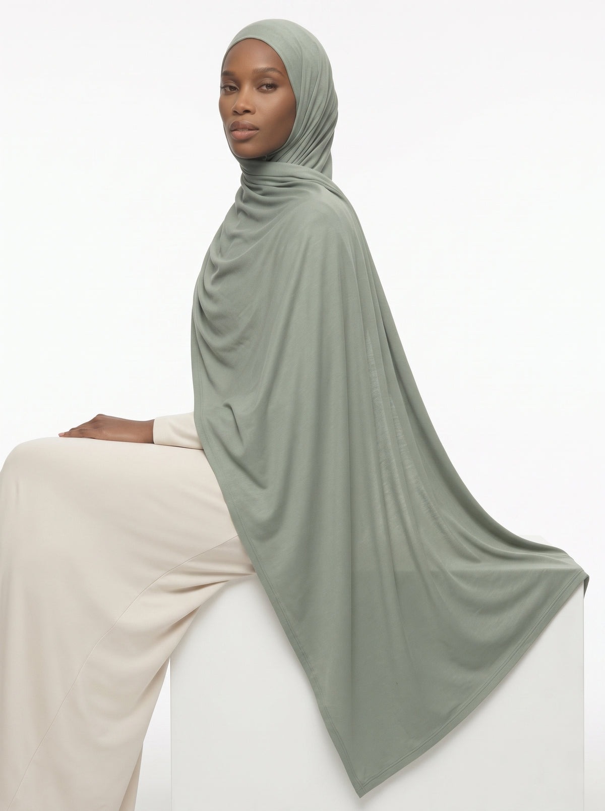 Hijab Modal - Dusty Sage — vue 3