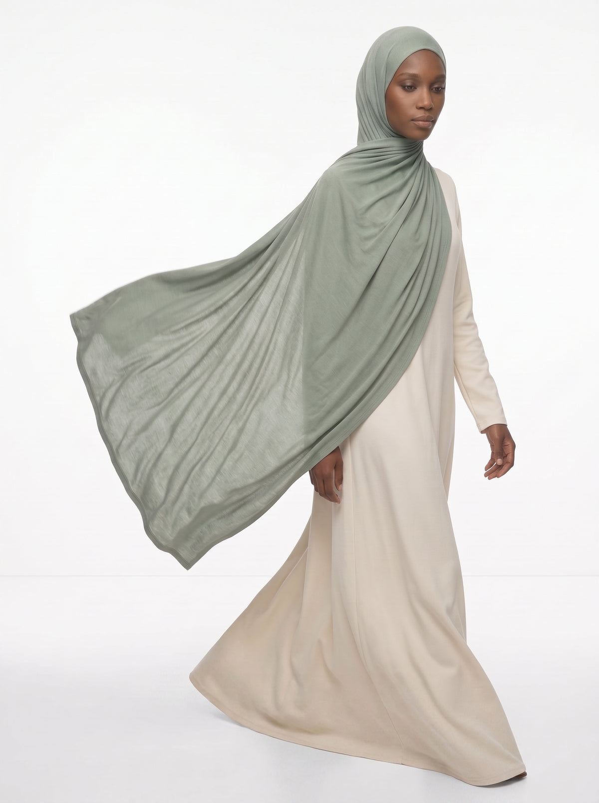 Hijab Modal - Dusty Sage — vue 5