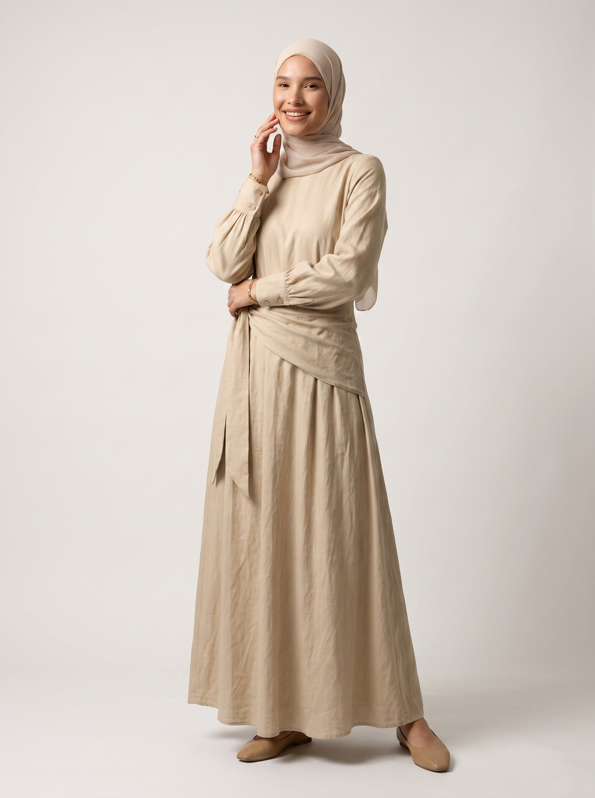 Robe Peony Sable, AÏKARA Paris