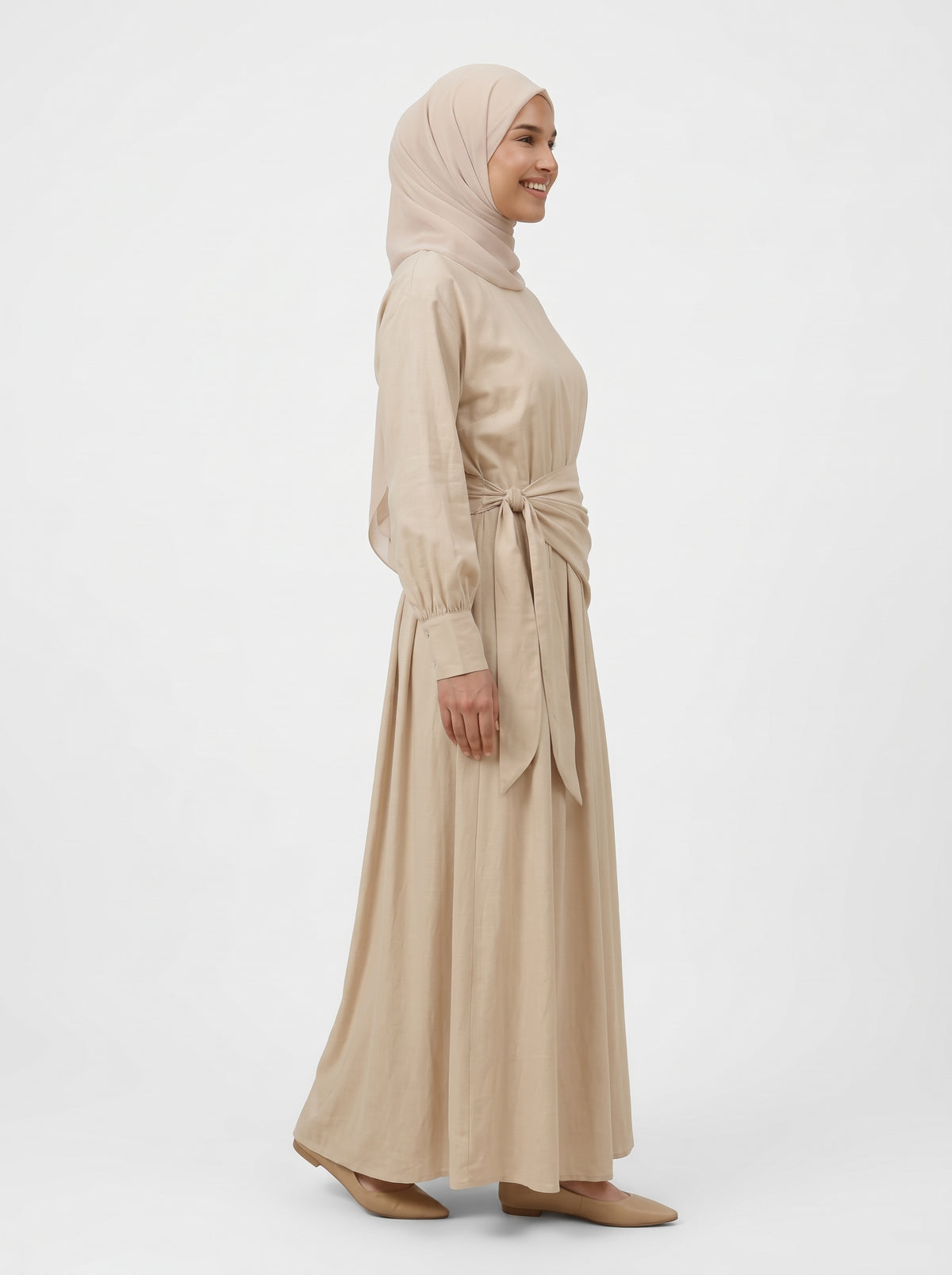 Robe Peony Sable, vue 2 sur 3