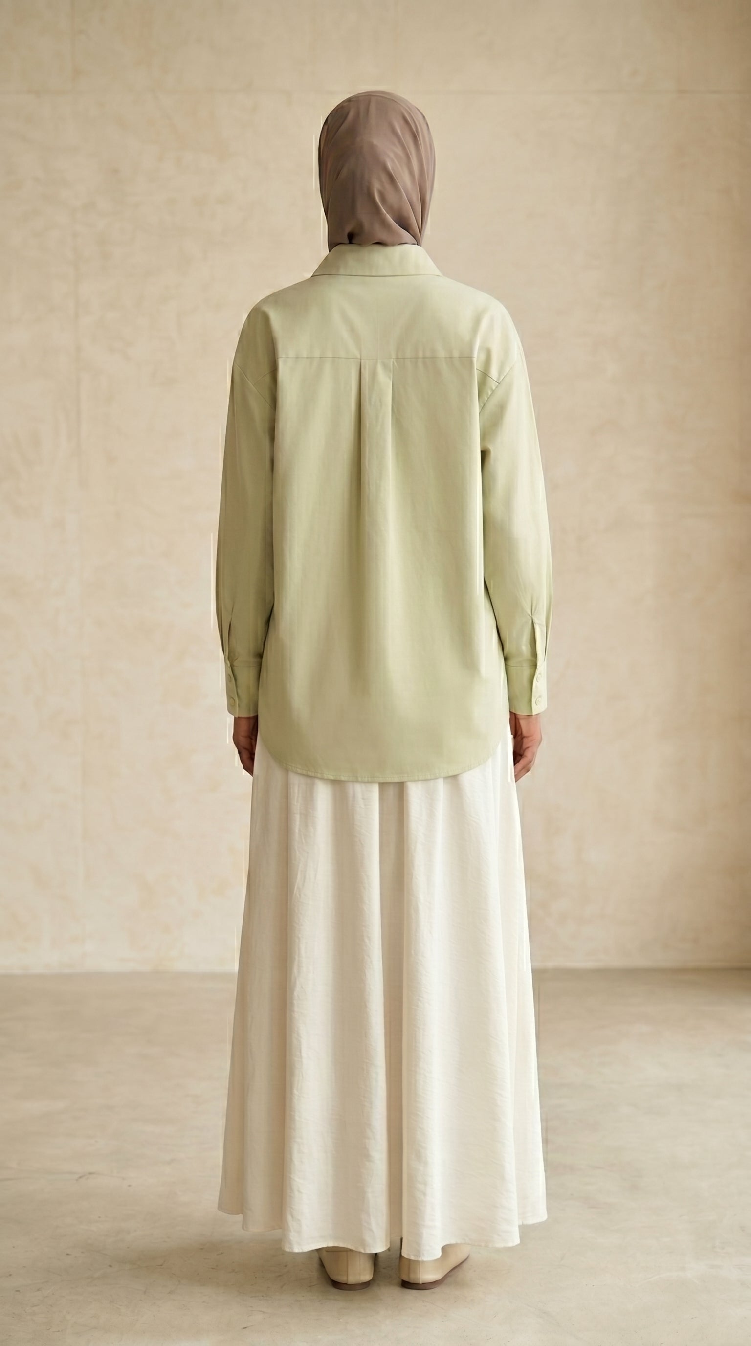 AÏKARA Paris — Chemise Chemise Pistacchio Vert Pistacchio — vue 4/6