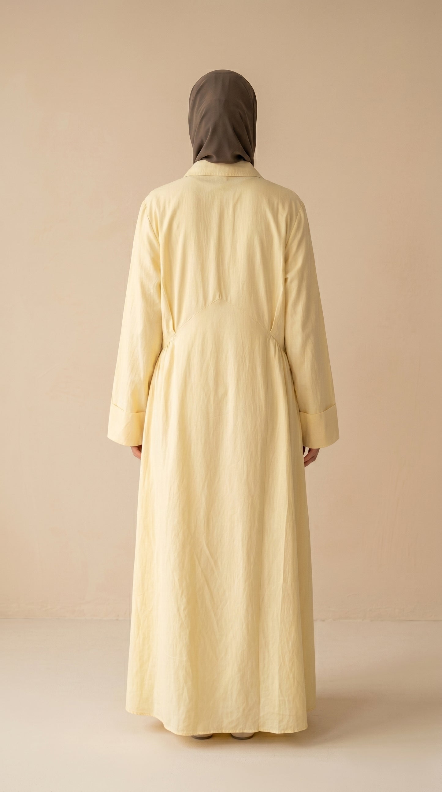 AÏKARA Paris — Robe Robe Daisy Jaune Pastel — vue 7/7
