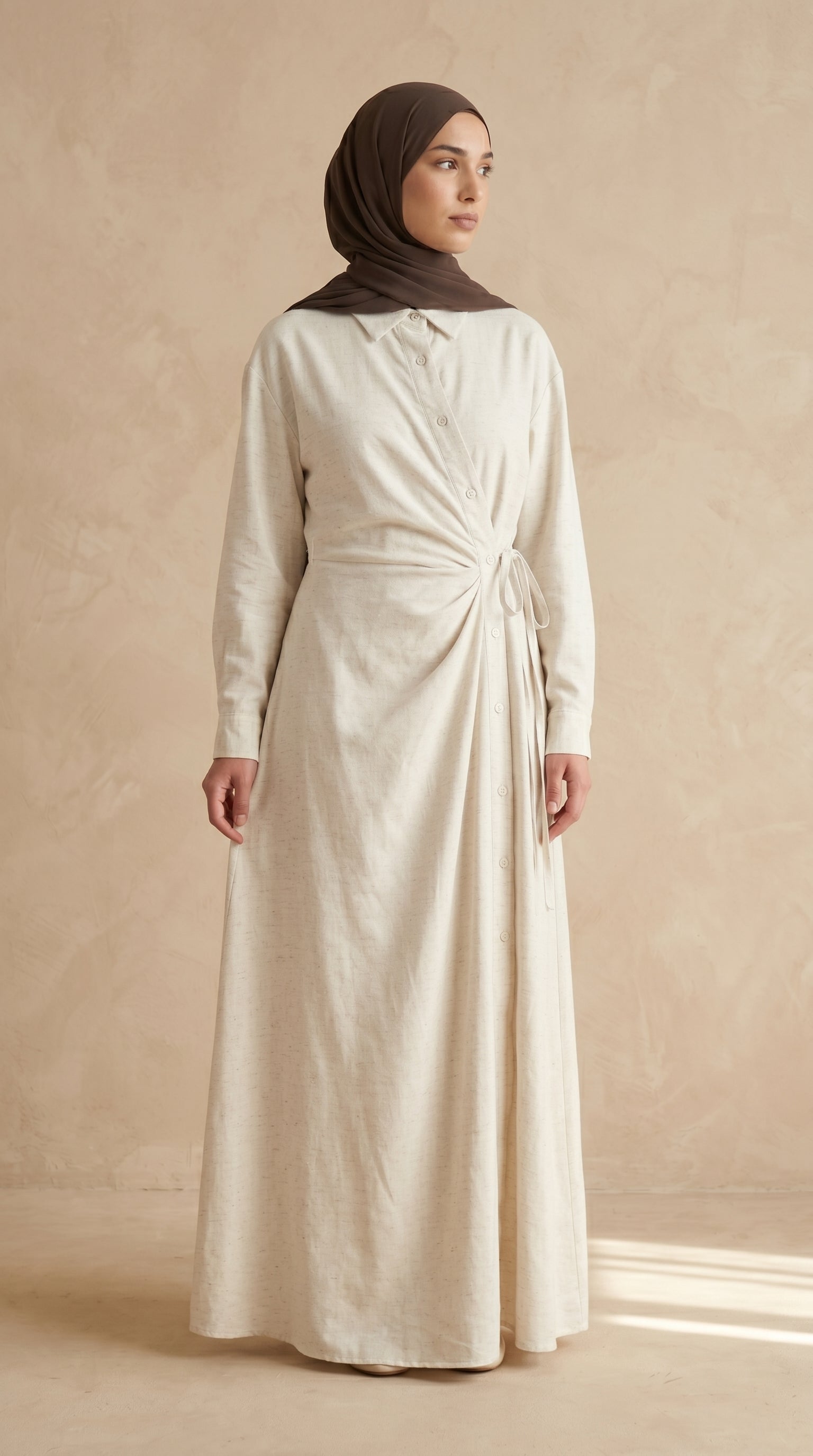 AÏKARA Paris — Robe Robe Lily Crème — vue 1/5