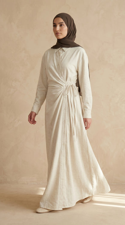 AÏKARA Paris — Robe Robe Lily Crème — vue 3/5