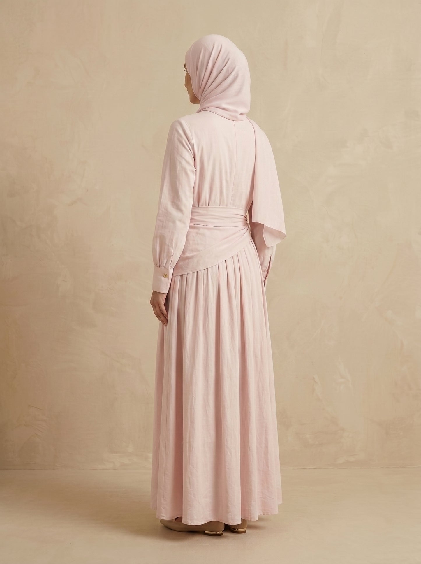 Robe Peony - Rose Pastel